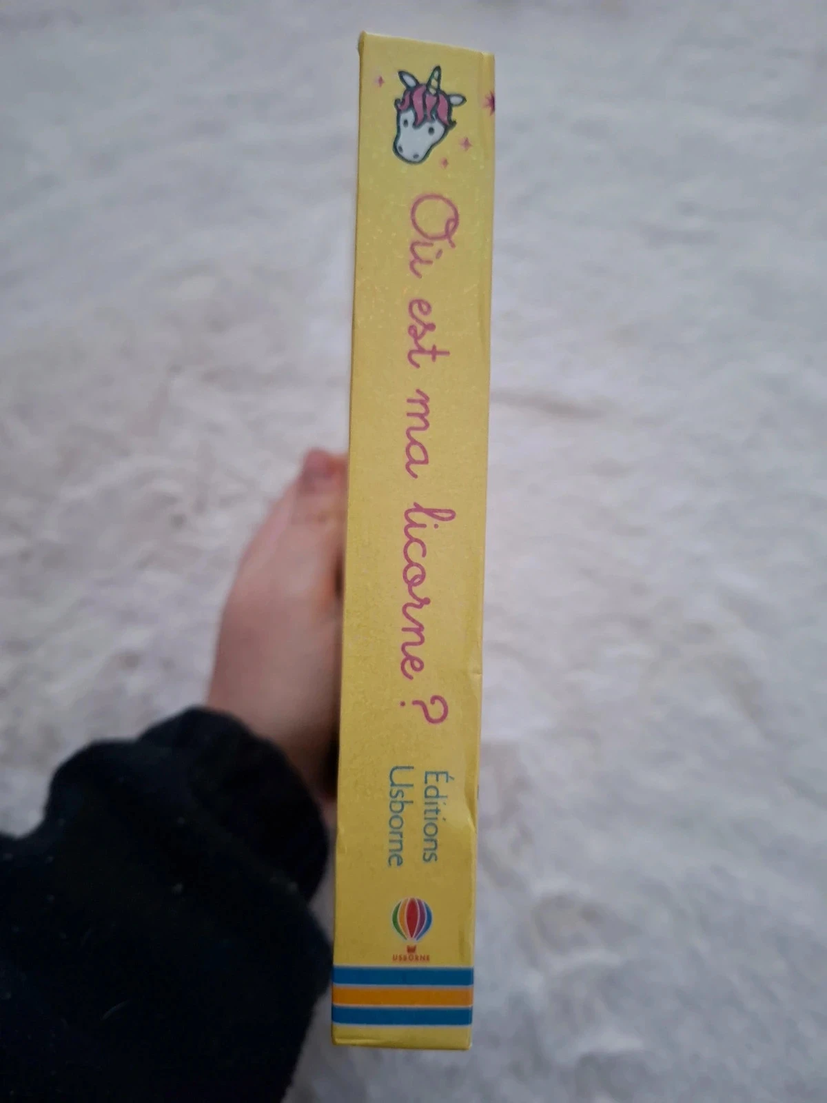 📚 hardback book to touch Where is my unicorn The very soft Usborne – photo 4